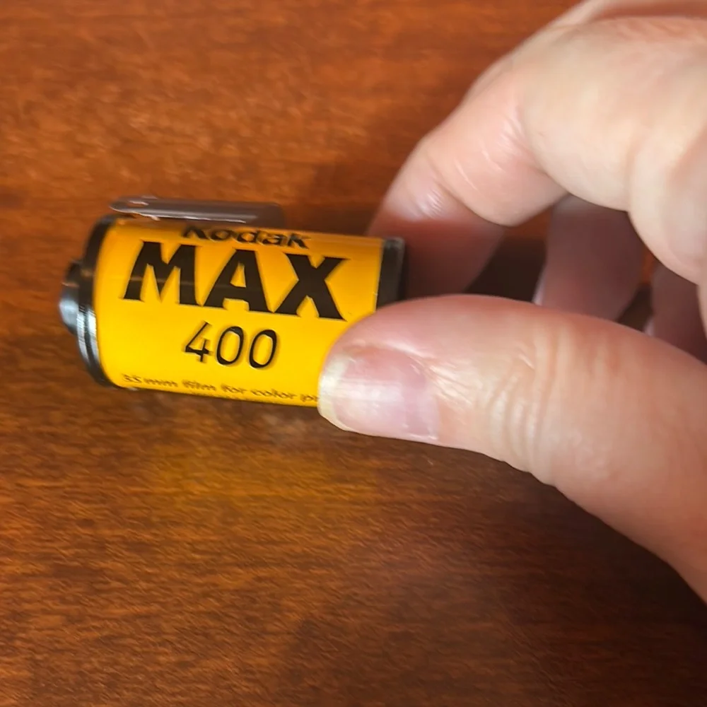 Kodak MAX Film Roll - Yellow and Black
